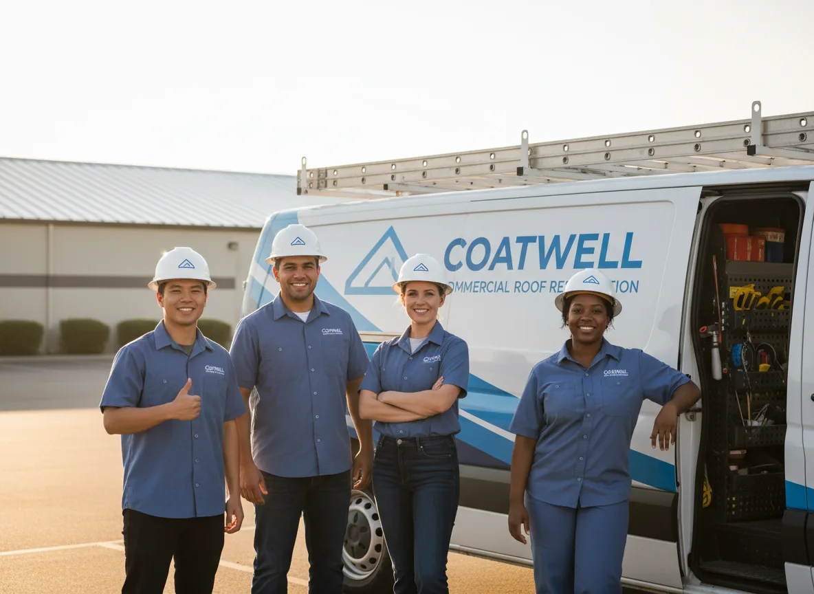 Commercial roof coating company in Schertz, TX